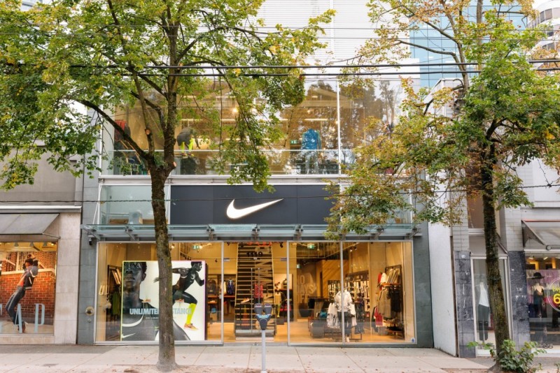 nike store vancouver