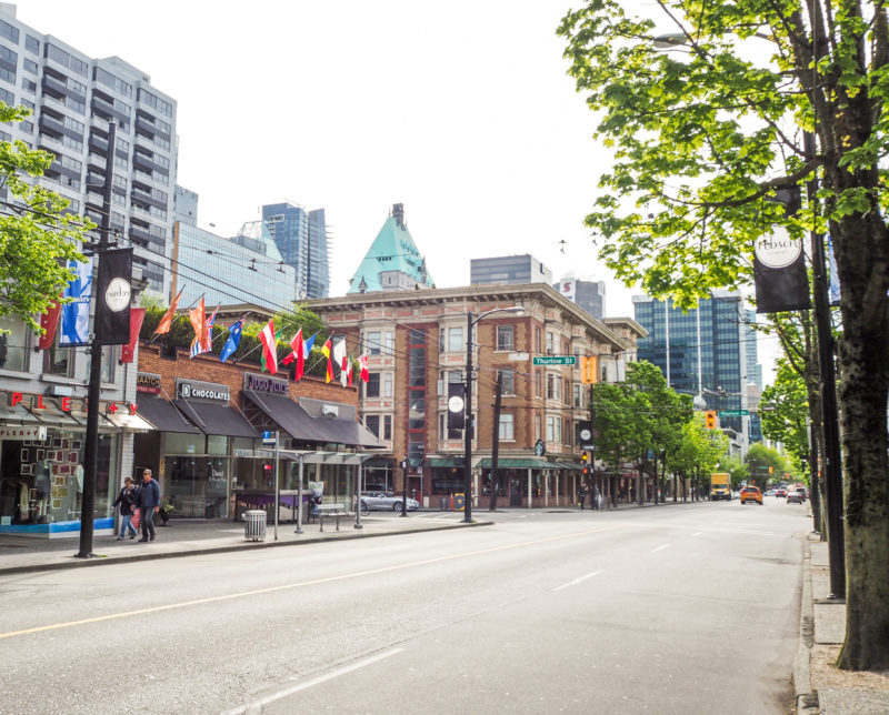 Shopping in Robson Street, Vancouver - Times of India Travel