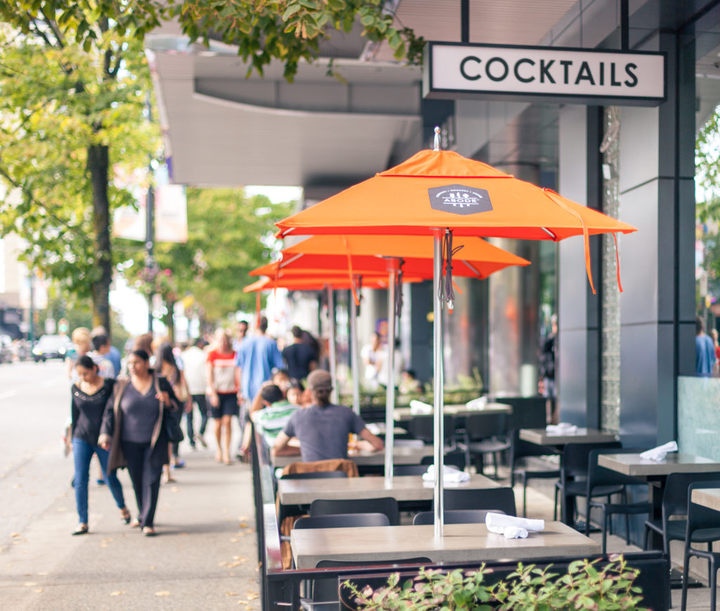 Vancouver Dining Happy Hour onRobson Robson Street Business Association